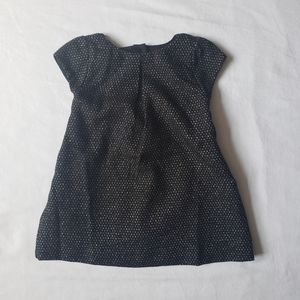 Old Navy Baby Girl 18-24M Black and Gold Dress